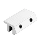 9817 1/4 In. X 2 Diecast Construction Whitepainted Sliding Door Lock Sing. Fixed Price $11.46.