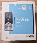 New Lockly Pin Genie Pro Zeno Series Satin Nickel Deadbolt Wifi Smart. Fixed Price $84.99.