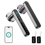 5 1 Fingerprint Door Handle Lock For Bedroom,smart Biometric Knob Wit.... Fixed Price $56.99.