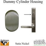 Andersen Dummy Cylinder Housing Brushed/satin Nickel 2579438. Fixed Price $44.71.