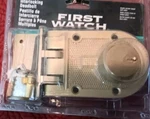First Watch 1125 Double Cylinder Interlocking Deadbolt New Heavy Duty Strong B5. Fixed Price $22.10.
