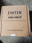 Emtek Empowered Motorized Touchscreen Keypad Smart Deadbolt, EMP1101US19, Black. Fixed Price $329.00.