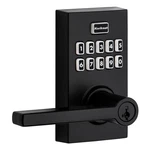 Kwikset Smartcode 917 Matte Black Keypad Electronic Door Handle W/ Smartkey. Fixed Price $89.95.