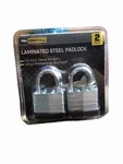 Household, Laminated Steel Padlock 2 Locks. Fixed Price $8.98.