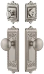 Grandeur Winfav Sp Eset 238 Windsor Solid Brass Single Cylinder - Nickel. Fixed Price $603.75.