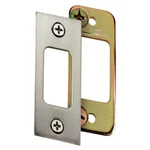 Defiant Doorjamb 2.75 In. Satin Nickel Deadbolt Strike Security Plate 70102. Fixed Price $12.00.