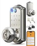 Veise VE018 Smart Knob Handle Lock - Fingerprint, App Control, Keyless Entry For. Fixed Price $44.95.