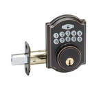 Copper Creek DBH3410TB Heritage Electronic Keypad Deadbolt, Tuscan Bronze. Fixed Price $157.01.