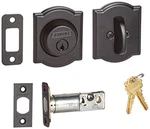 Schlage B60CAM622 Lock Company Series Deadbolt Camelot Rose Single Cylinder. Fixed Price $78.73.