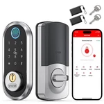 Smonet Fingerprint Smart Lock Keyless Entry Door Electronic Keypad Deadbolt. Fixed Price $49.99.