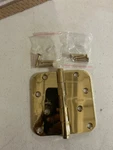 Baldwin 1435003I 3.5"X3.5" Solid Brass Mortise Hinge, 1/4" Radius, Polished. Fixed Price $26.63.