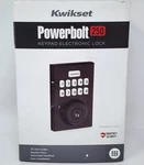 Kwikset Powerbolt Keypad Electronic Door Lock In Matte Black 992500-006. Fixed Price $39.99.