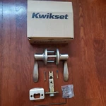 Kwikset Signature 97200-701 Passage Tustin Hall/closet Door Lever Satin Nickel. Fixed Price $24.99.