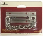 Brainerd Chain Door Guard Deluxe Satin Nickel Finish 65011 New. Fixed Price $5.99.