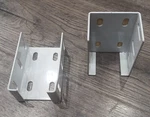 Heavy Duty Aluminum Fence Bracket For Vinyl Fencing. Fixed Price $6.99.
