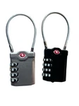 Tsa Approved Luggage Locks With Steel Cable 4 Digit Combination (2). Fixed Price $16.99.
