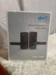 Deli Security Keyless-entry Smart Fingerprint Lever Lock Keypad, App Control. Fixed Price $49.99.