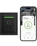 Kwikset Halo Touch Fingerprint Wi-fi Smart Lock, Keyless Entry Door New Sealed. Fixed Price $125.00.
