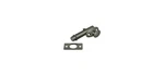 Deltana MB175U15A Mortise Bolt, 1-3/4" Backset, Solid Brass Antique Nickel. Fixed Price $13.49.