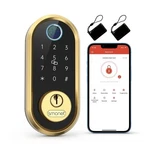 Smart Lock Smonet Bluetooth Keyless Entry Keypad Gold. Fixed Price $159.00.