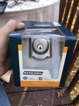 Schlage Deadbolt Camelot Outside Brushed Nickle Finish Easy Installation. Fixed Price $20.00.