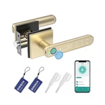 Door Lock, 5 1 Knob With Smart App... Fast Ship. Fixed Price $90.10.