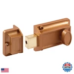 Premium-line 9956 Single Cylinder Rim Deadlatch Diecast Brass Night Lock 2 Key. Fixed Price $41.55.