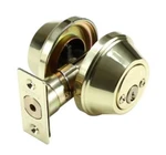 Toledo Double Cylinder Deadbolt Polished Brass CV1801-US3. Fixed Price $9.49.