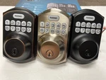 Teeho Keypad Digital Deadbolt, Smart Lock Keyless Entry, Weatherproof, TE001. Fixed Price $26.99.