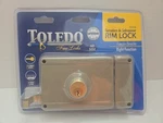Toledo Deadbolt Rim Night Latch Door Lock Set T011R. Fixed Price $20.00.