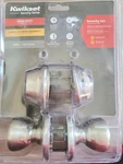 Kwikset Tylo Satin Nickel 96900-376. Fixed Price $15.00.