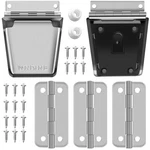 Cooler Stainless Steel & Latch Set, Ice Chest Hinges, Posts, And .... Fixed Price $24.54.