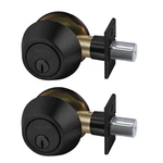 Bestten 2 Pack Single Cylinder Deadbolt, Keyed Alike Entry Door Loc.... Fixed Price $37.17.