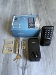 Teeho Keypad Digital Deadbolt TH003 Black Matte Keyless Entry Door Lock Set. Fixed Price $24.00.