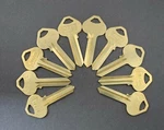 RU101 A1011-L4 RUS-14D Type Blanks For Corbin Russwin L4-6PIN Keyway. Fixed Price $24.95.
