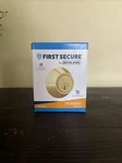 First Secure By Schlage Outdooor Interior Deadbolt Always Lock Gold Tone. Fixed Price $17.99.