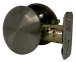 Yale YR860E Satin Nickel-polished Lopsided W/ Panel Round Deadbolt Assembly. Fixed Price $31.50.