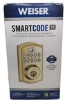 New! Weiser Smartcode 10 Touchpad Electronic Deadbolt Lock. Fixed Price $128.00.