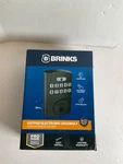 Brinks Electronic Deadbolt Keypad Backlit Matte Black Open Box. Fixed Price $45.00.