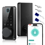 Keyless Entry Door Lock, Biquole Smart With App Control, Fingerprint Doo.... Fixed Price $55.28.