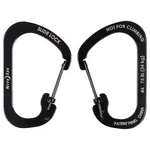Nite Ize CSL4-01-R6 Locking Carabiner Clip, Black, 2 In.. Fixed Price $6.19.