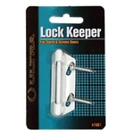 Ultra Hardware 41001 Keeper Storm Door Lock - White Quantity Of 2. Fixed Price $6.00.