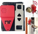 Goldy Lock Portable Alarm And Hotel Door For Home & Travel 1-PACK, Red. Fixed Price $28.37.