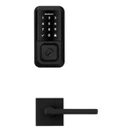 Halo Matte Black Touchscreen Wifi Electronic Single-cylinder Smart Lock Deadbolt. Fixed Price $295.99.