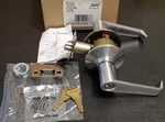 Schlage F51A 626 Elan Lever Keyed Entry Lock Satin Chrome - New Free Ship!. Fixed Price $44.99.