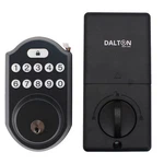 Dalton Z06 Smart Pin Code & Key Access, Auto-lock, Anti-peep, Black. Fixed Price $188.00.