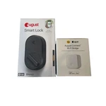 August Smart Lock And Connect Wi Fi Bridge Dark Gray. Fixed Price $114.59.