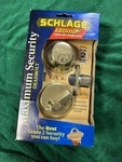 Schlage Ultima Maximum Security Deadbolt Grade 2 - New In Box. Fixed Price $49.99.