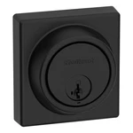 Kwikset 817 Deadbolt Lock, Matte Black Square Exterior Keyed Front Entry Door.... Fixed Price $110.89.