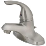 Oakbrook Bathroom Sink Faucet One Handle Brushed Nickel. Fixed Price $84.99.